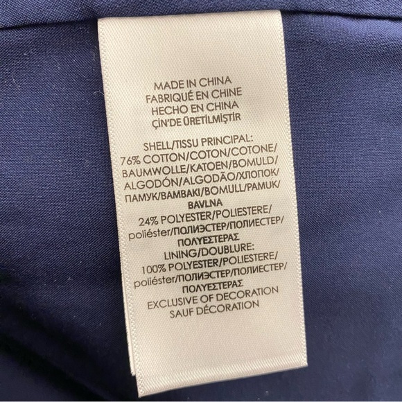 Polo by Ralph Lauren Blue Blazer with Gold Accents - Picture 7 of 7